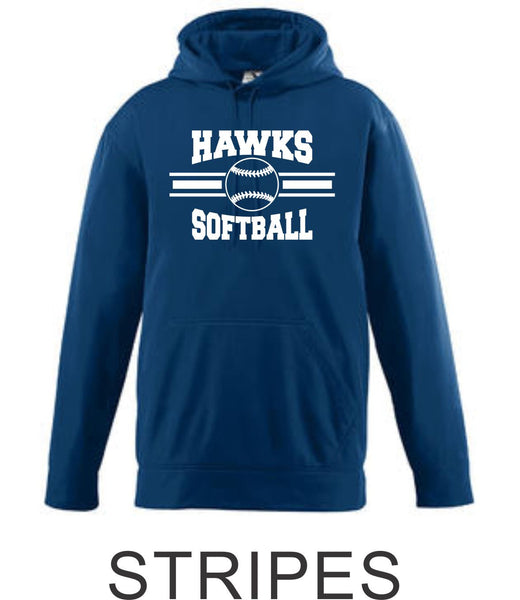 Hawks Softball Performance Sweatshirt- 4 Designs