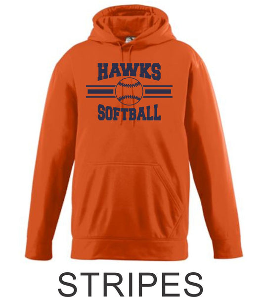 Hawks Softball Performance Sweatshirt- 4 Designs
