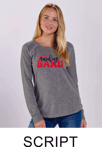 Chap Band Ladies Preppy Long Sleeve Tee