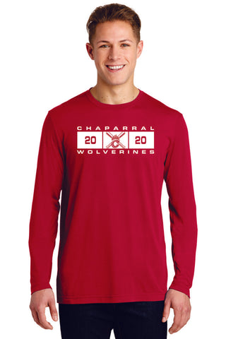 Chap Baseball 2020 Sport-Tek Long Sleeve Wicking Tee