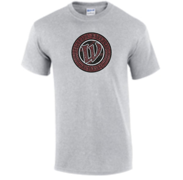 Warhawks Baseball Basic CIRCLE Tee- Matte or Glitter