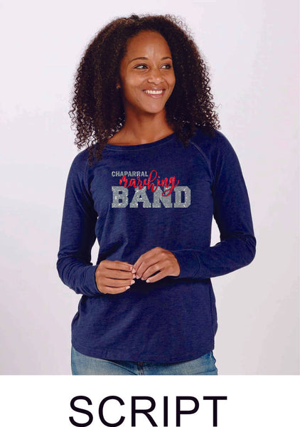 Chap Band Ladies Preppy Long Sleeve Tee