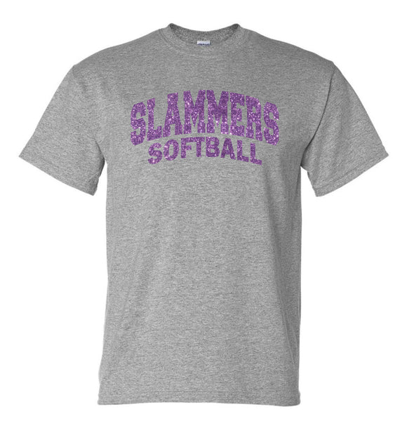 Slammers Softball Basic ARC Tee- Matte or Glitter