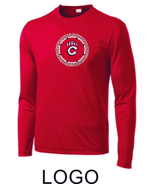 Chap Band Wicking Long Sleeve Tee in 3 Designs