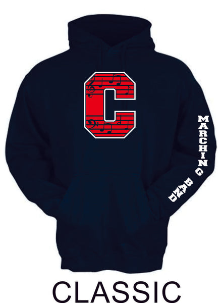 Chap Band Unisex Hoodie - 3 Designs- Matte or Glitter