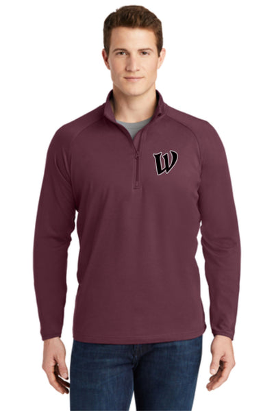 Warhawks Baseball Sport Wick 1/2 Zip Pullover- Unisex and Ladies