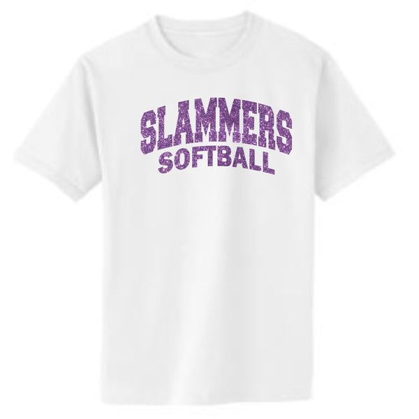 Slammers Softball Basic ARC Tee- Matte or Glitter