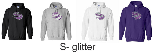 Slammers Softball Basic Hoodie- 4 Designs- Matte or Glitter