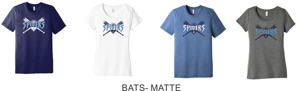 Spiders Triblend Tee-Unisex, Ladies, Youth- 5 Designs