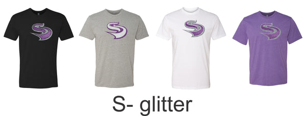 Slammers Softball Next Level Tee- 4 designs- Matte or Glitter