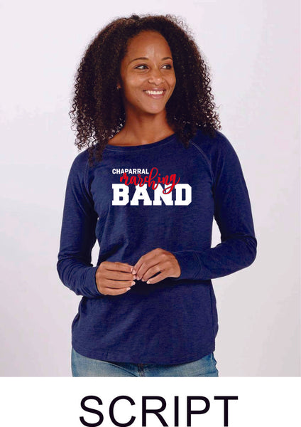 Chap Band Ladies Preppy Long Sleeve Tee