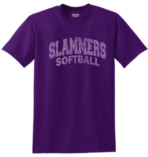 Slammers Softball Basic ARC Tee- Matte or Glitter