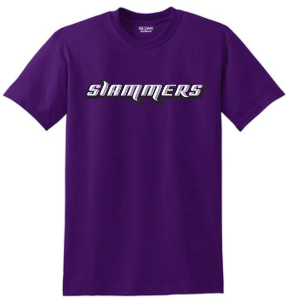 Slammers Softball Basic LOGO Tee- Matte or Glitter