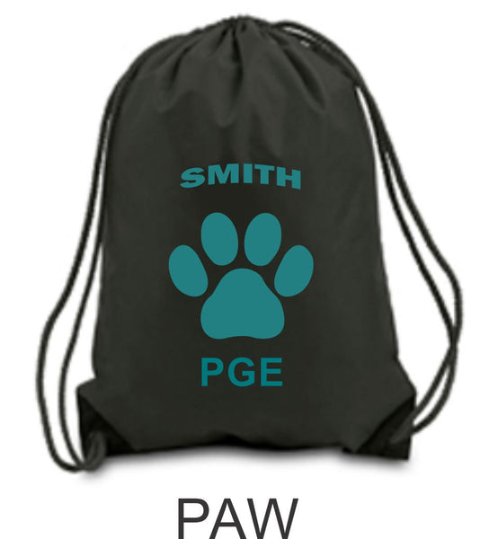 PGE Cinch Sac- 2 Designs- Matte or Glitter