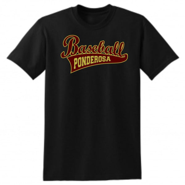 Pondo Baseball Basic CLASSIC Tee- Matte or Glitter