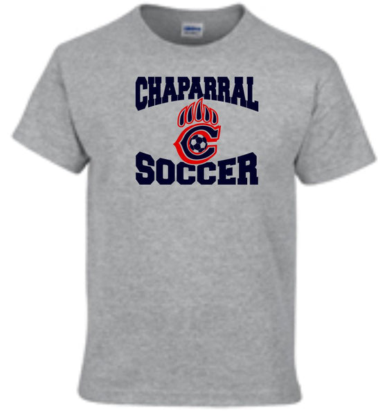 Chap Soccer Basic BASIC Tee- Matte or Glitter