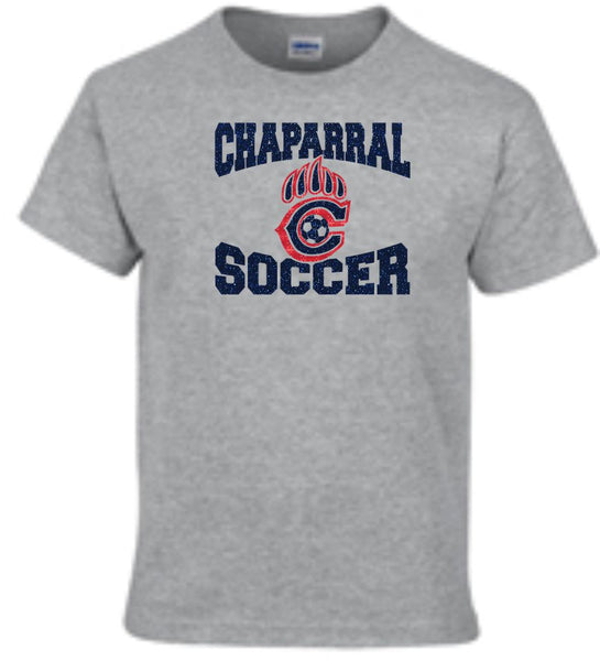 Chap Soccer Basic BASIC Tee- Matte or Glitter