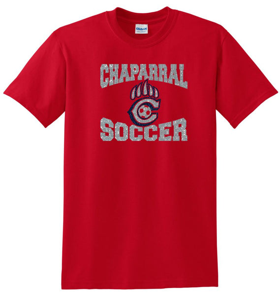 Chap Soccer Basic BASIC Tee- Matte or Glitter