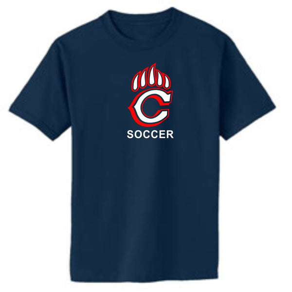 Chap Soccer Basic CLAW Tee- Matte or Glitter