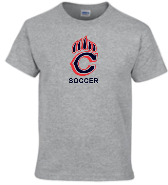 Chap Soccer Basic CLAW Tee- Matte or Glitter