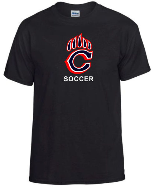 Chap Soccer Basic CLAW Tee- Matte or Glitter