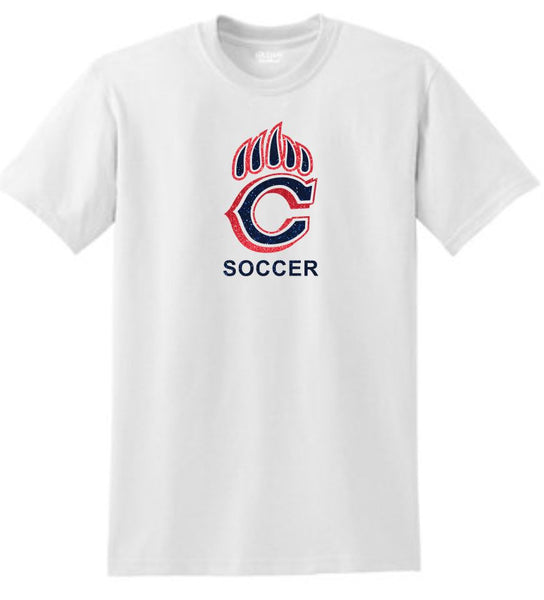 Chap Soccer Basic CLAW Tee- Matte or Glitter