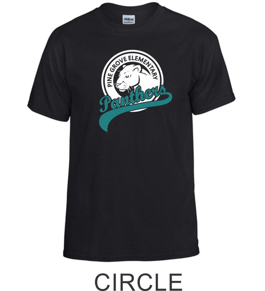 PGE Black T-Shirt- 7 Designs