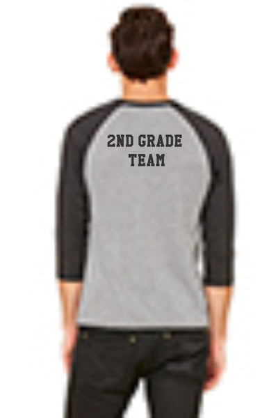 CTE Raglan T-Shirt in 4 Designs with Name on the Back