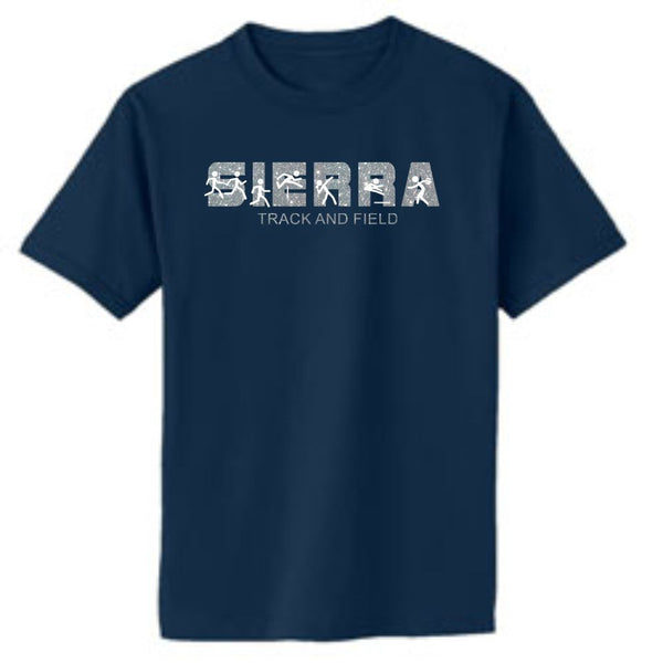 Sierra Track & Field Events Tee- Matte or Glitter