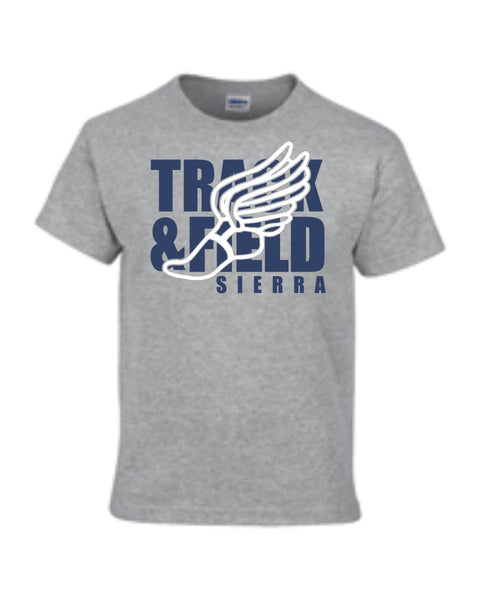 Sierra Track & Field Shoe Tee- Matte or Glitter