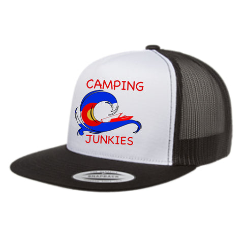 Camping Junkies Trucker Hat