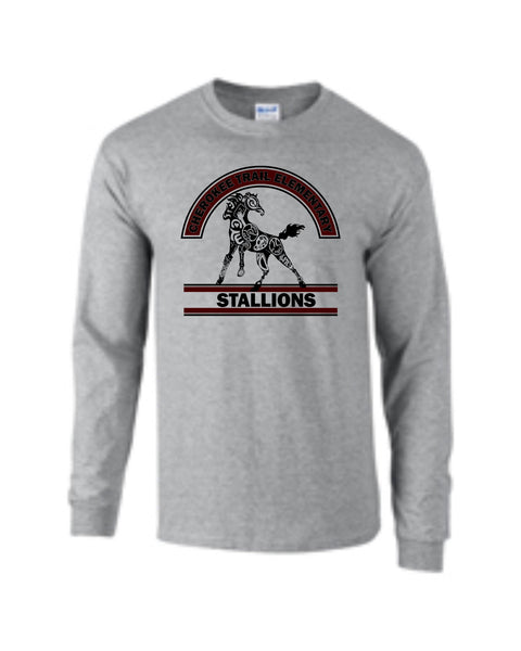 CTE Grey or Black Long Sleeve T-Shirt in 4 Designs