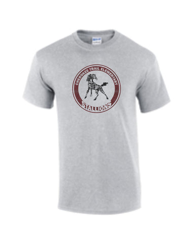 CTE Glitter Grey Basic T-Shirt in 4 Designs
