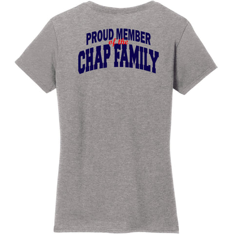 CTE Chap Family Ladies Fit Short Sleeve Tee- Matte or Glitter
