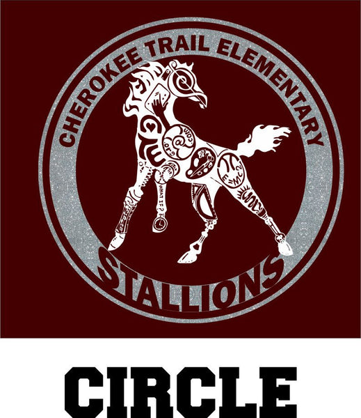 CTE Glitter Maroon Hooded Sweatshirt in 4 Designs
