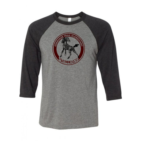 CTE Raglan T-Shirt in 4 Designs with Name on the Back