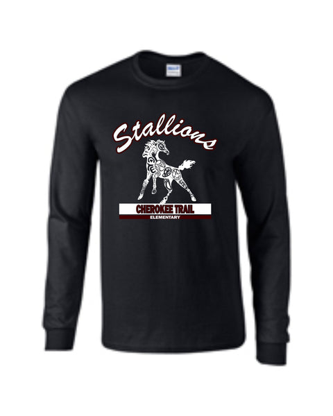 CTE Grey or Black Long Sleeve T-Shirt in 4 Designs