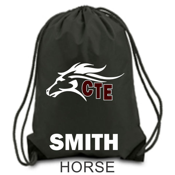 CTE Drawstring Backpack- 4 designs