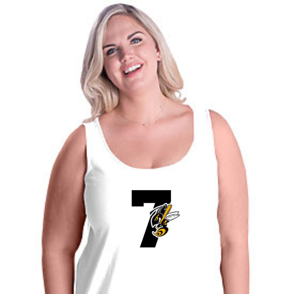 Sting Curvy Ladies Basic Tank- 3 designs- Matte or Glitter