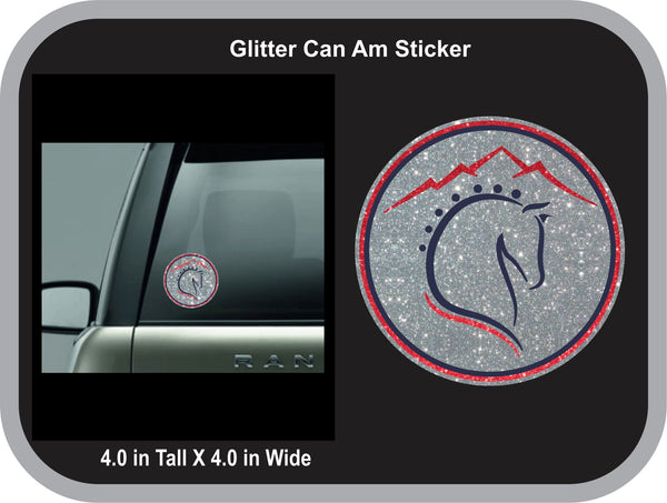 Can Am Stables Decal~ Matte or Glitter