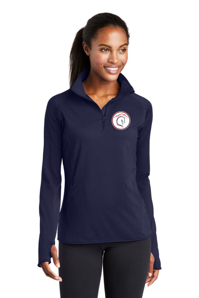 Can Am 1/2 Zip Ladies Pullover