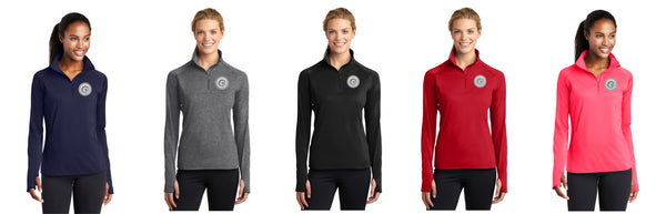 Can Am 1/2 Zip Ladies Pullover