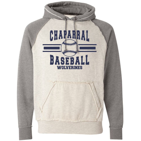 Chap Baseball Vintage Heathered Hoodie