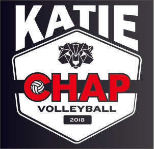 Chap Volleyball Custom Decal~ Matte or Glitter