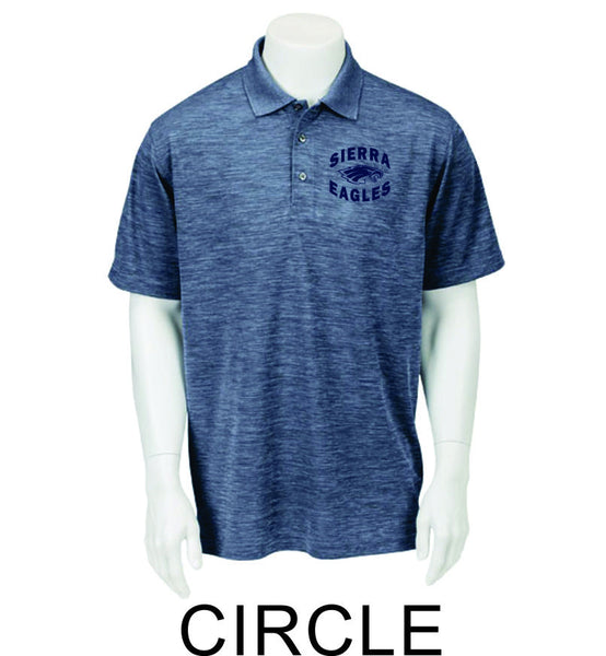 Sierra Staff Heathered Polo- Unisex- 3 Designs