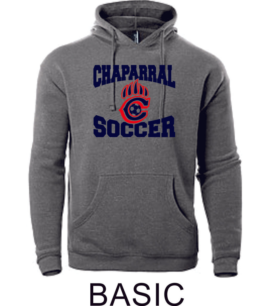 Chap Soccer Unisex Hoodie 5 Designs Matte or Glitter Schmancy