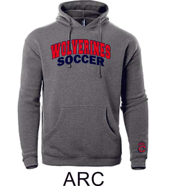 Chap Soccer Unisex Hoodie - 5 Designs- Matte or Glitter