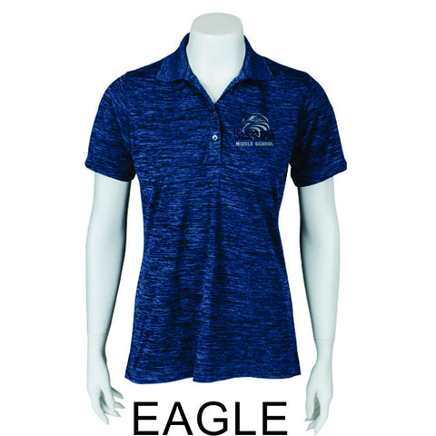 Sierra Staff Heathered Polo- Ladies- 3 Designs