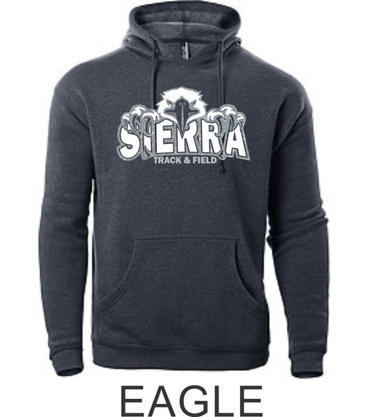 Sierra Track & Field Unisex Eagle Hoodie- Matte or Glitter