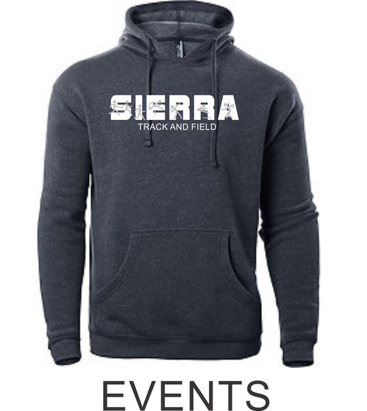 Sierra Track & Field Unisex Events Hoodie- Matte or Glitter
